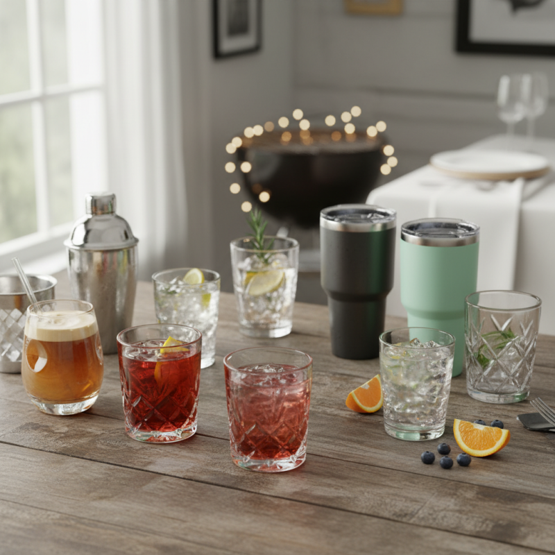 2026 How to Choose the Perfect Tumbler Glasses for Every Occasion?