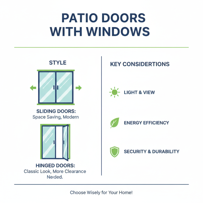 What are the Best Patio Doors with Windows for Your Home?