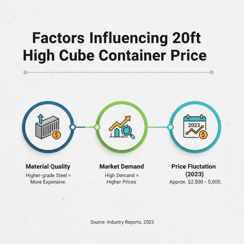 What is the Price of a 20ft High Cube Container?