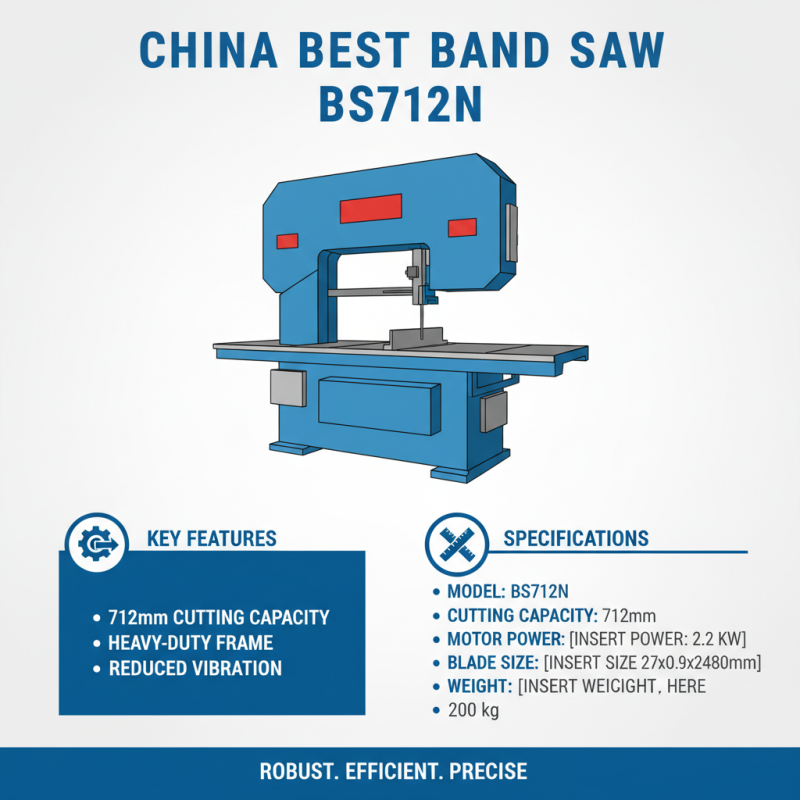 China Best Band Saw BS712N Features and Benefits Explained?