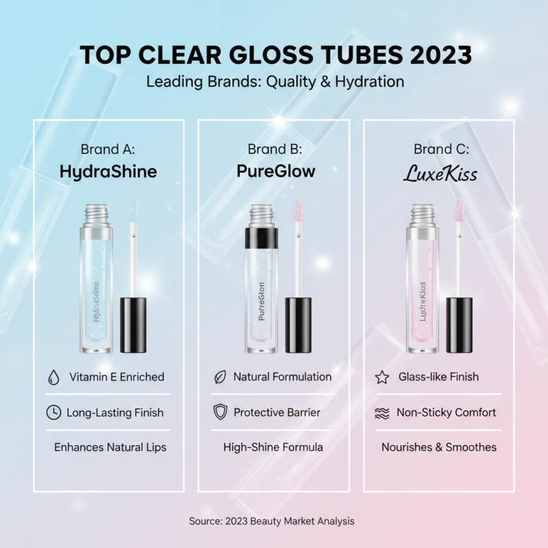 Top 10 Clear Gloss Tube Products You Need to Try Now?