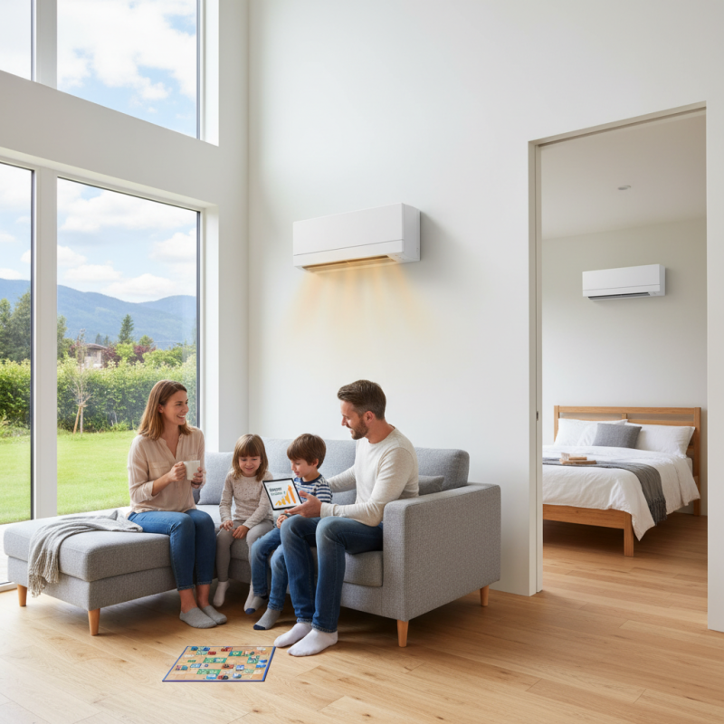 Top 5 Ductless Heat Pump Benefits for Your Home?