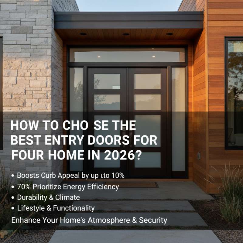 How to Choose the Best Entry Doors for Your Home in 2026?