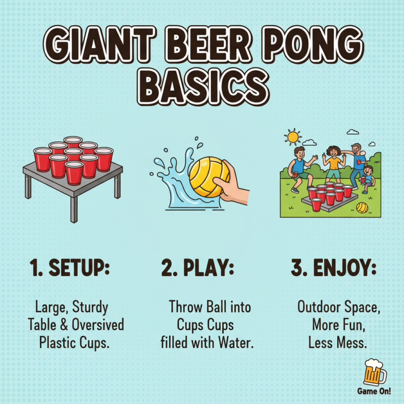 Giant Beer Pong Game Tips for Choosing the Best Set