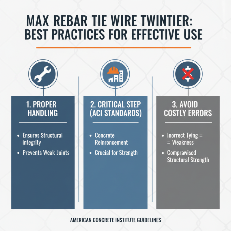 Max Rebar Tie Wire Twintier Benefits and Applications Explained?