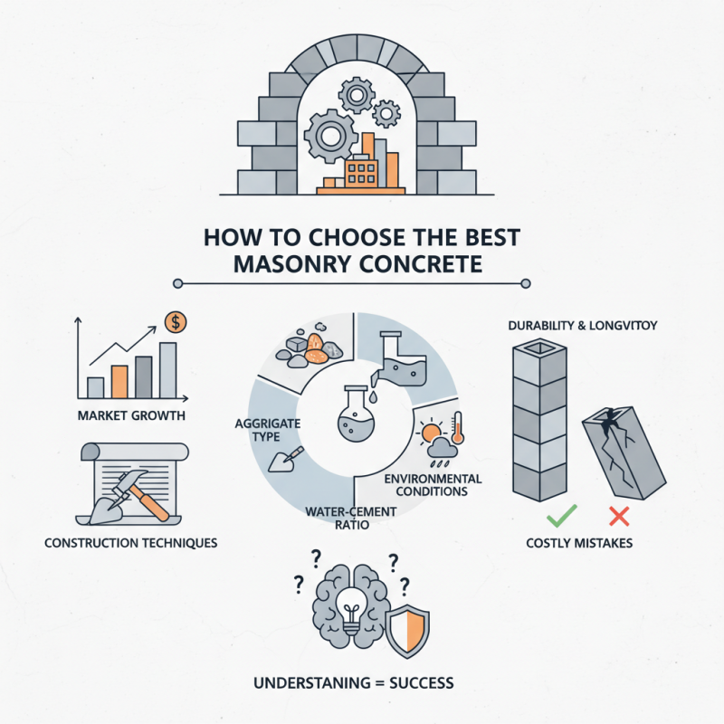 How to Choose the Best Masonry Concrete for Your Projects?