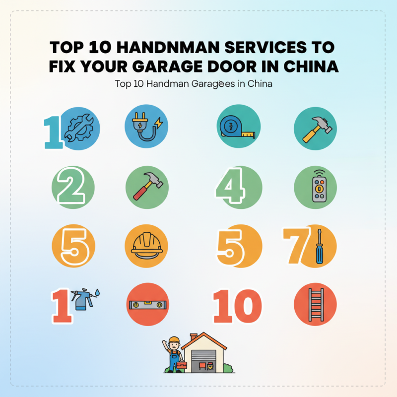 Top 10 Handyman Services to Fix Your Garage Door in China?