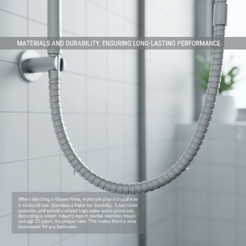10 Best Bathroom Shower Hoses for a Luxurious Shower Experience?