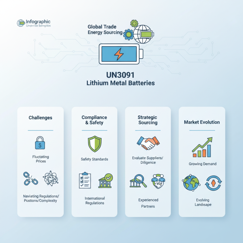 How to Source UN3091 Lithium Metal Batteries for Global Trade?