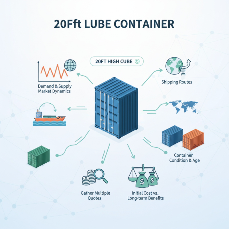 What is the Price of a 20ft High Cube Container?