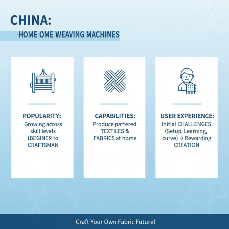 Top 10 Weaving Machines for Home Use in China