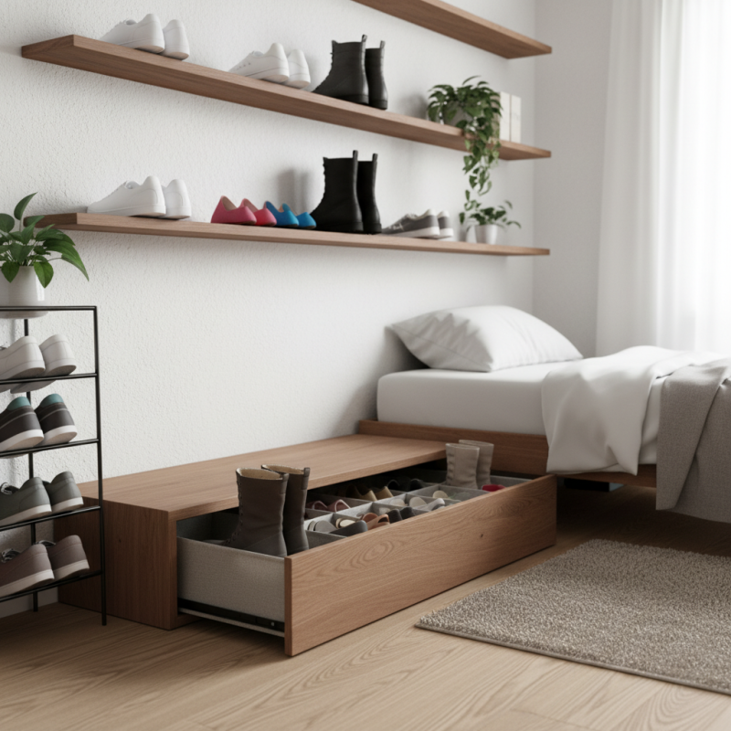 Creative Shoe Storage Ideas for Small Spaces How to Maximize?