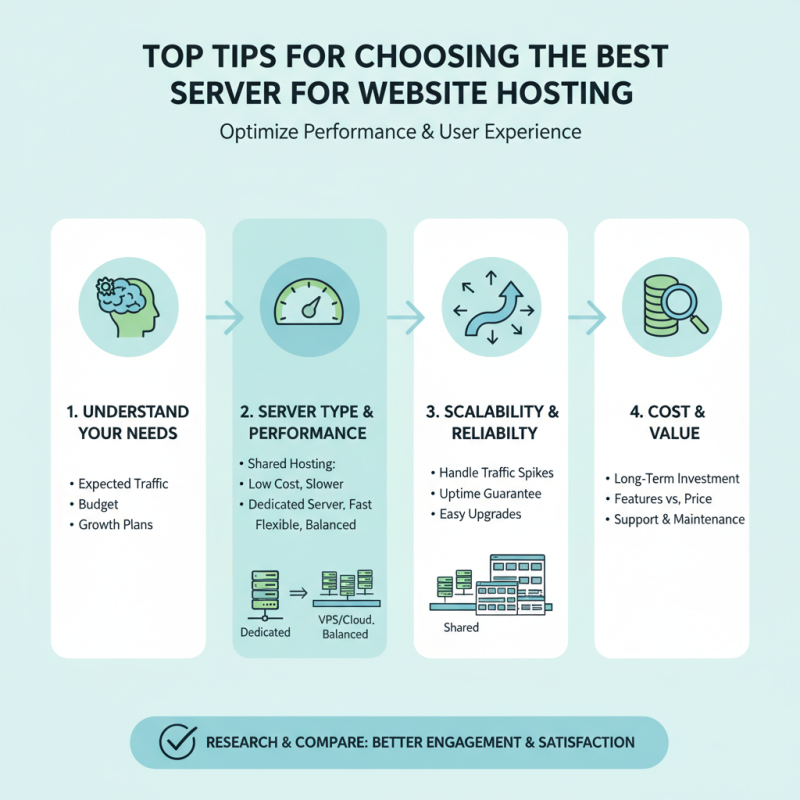 Top Tips for Choosing the Best Server for Website Hosting?