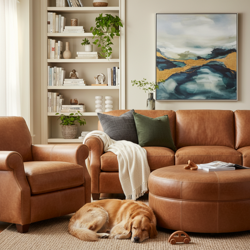 Why Choose Leather Upholstery Fabric for Your Home Decor?