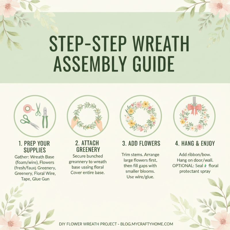 How to Make a Beautiful Flower Wreath at Home?