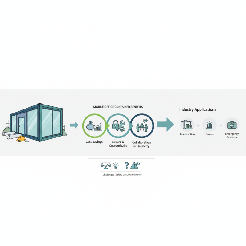 What is a mobile office container and its benefits for businesses?