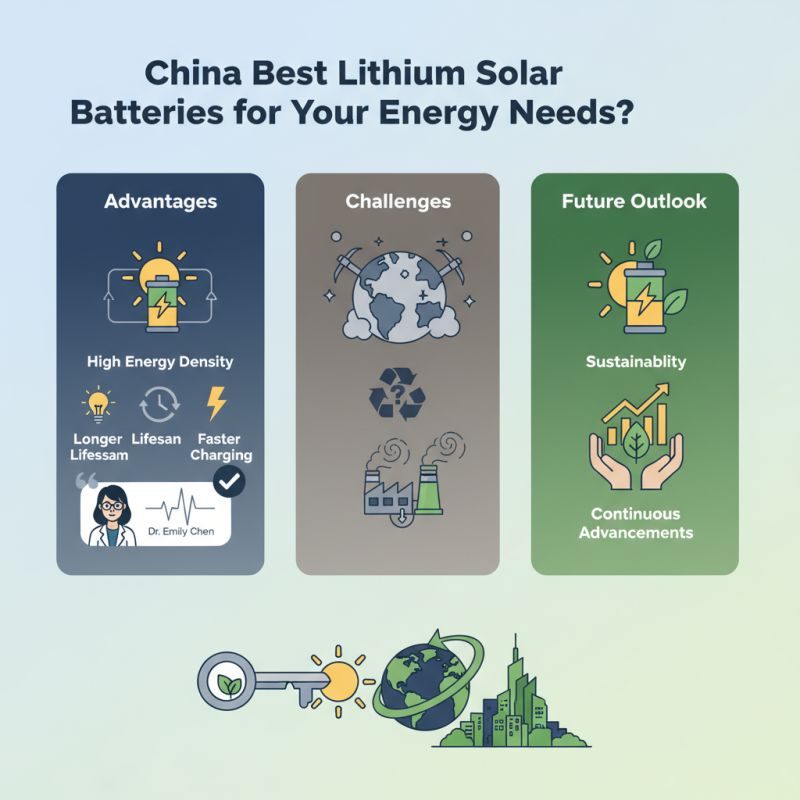 China Best Lithium Solar Batteries for Your Energy Needs?