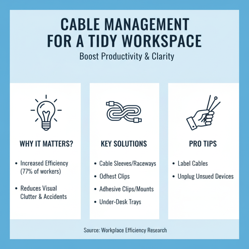 Top 10 Cable Management Solutions for a Tidy Workspace?