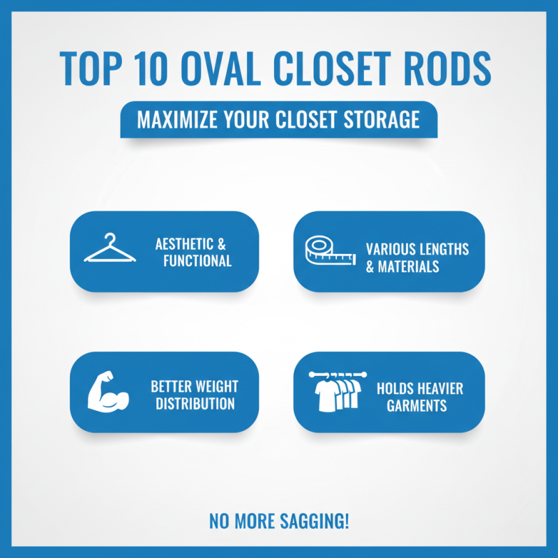 Top 10 Oval Closet Rods for Your Home Storage Needs?