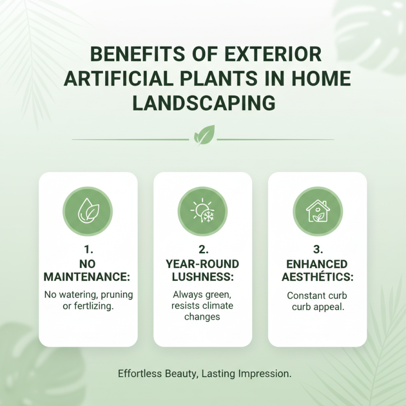 Top Tips for Choosing Exterior Artificial Plants for Your Home?
