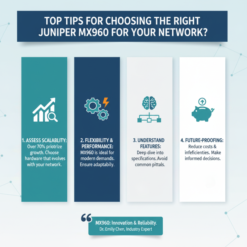 Top Tips for Choosing the Right Juniper MX960 for Your Network?