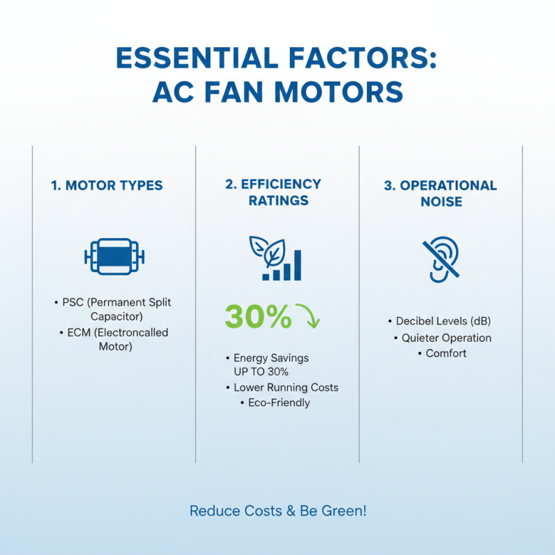 Top 10 AC Fan Motor Options for Global Buyers in 2026?