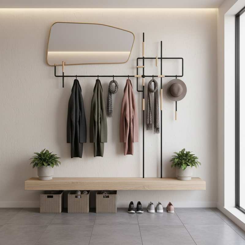 Best Wall Mounted Entryway Coat Racks for 2026 Trends?