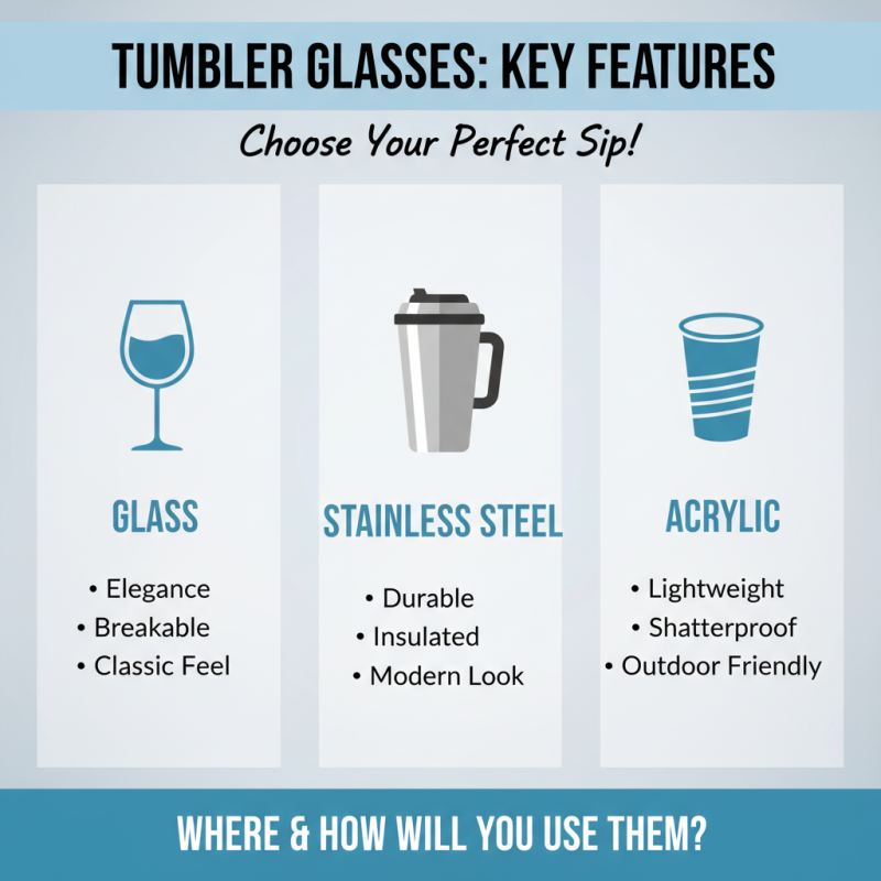 2026 How to Choose the Perfect Tumbler Glasses for Every Occasion?