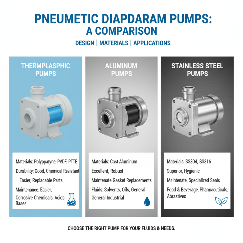 Choosing the Right Pneumatic Diaphragm Pump for Your Needs?