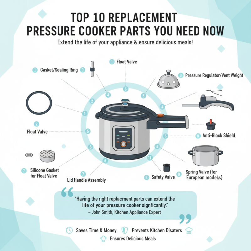 Top 10 Replacement Pressure Cooker Parts You Need Now