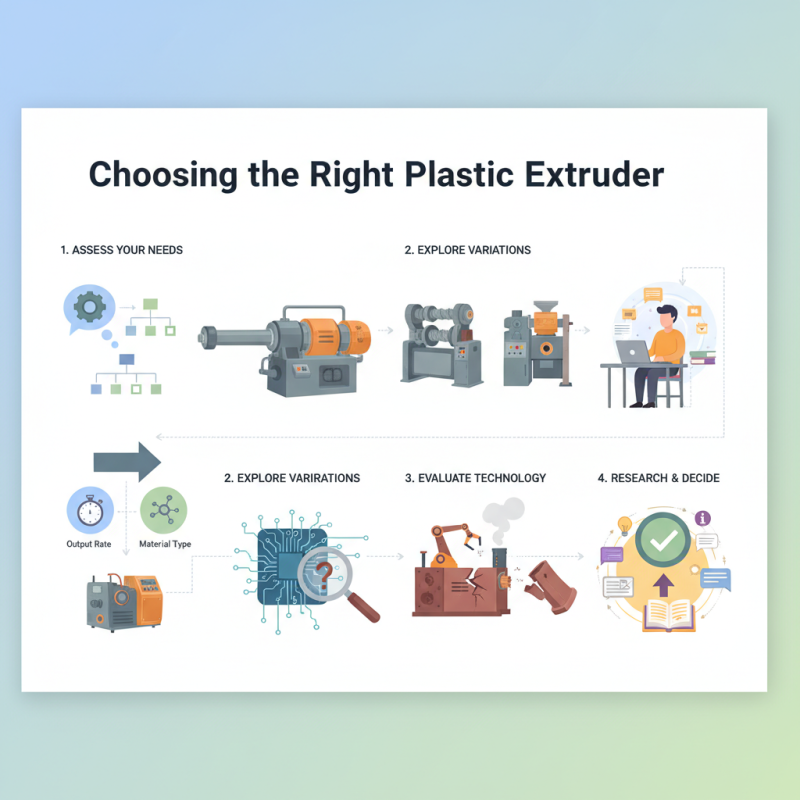How to Choose the Right Plastic Extruder for Your Needs?