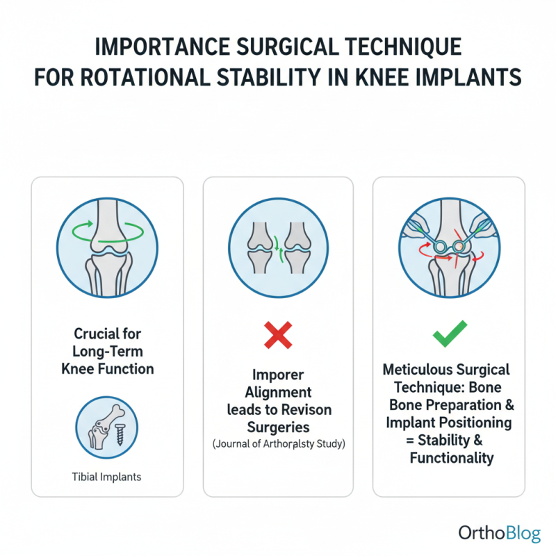 How to Ensure Tibial Implant Rotational Stability in Knee Surgery?
