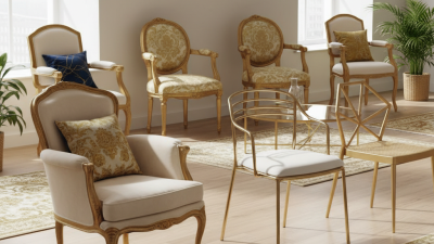 How to Choose the Perfect Golden Chairs for Your Home Decor?