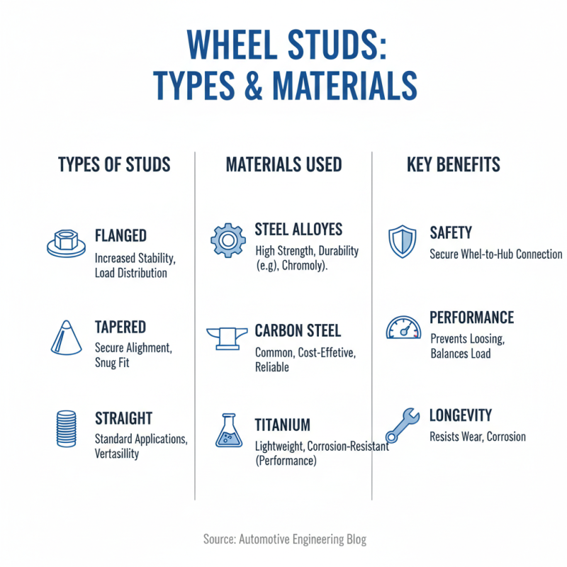 What is the Purpose and Function of Wheel Studs?