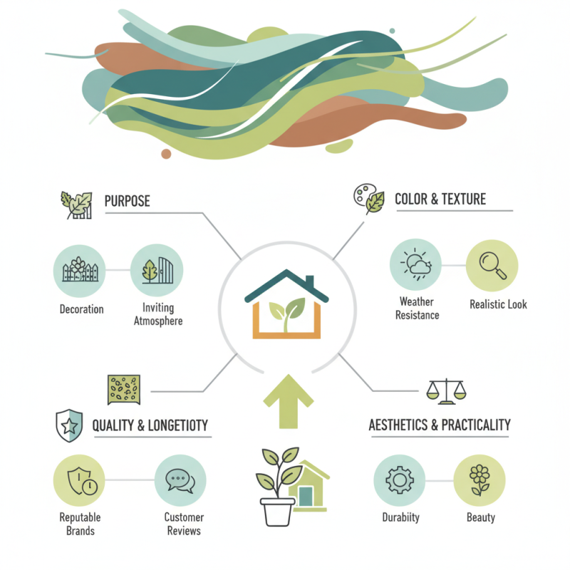 Top Tips for Choosing Exterior Artificial Plants for Your Home?