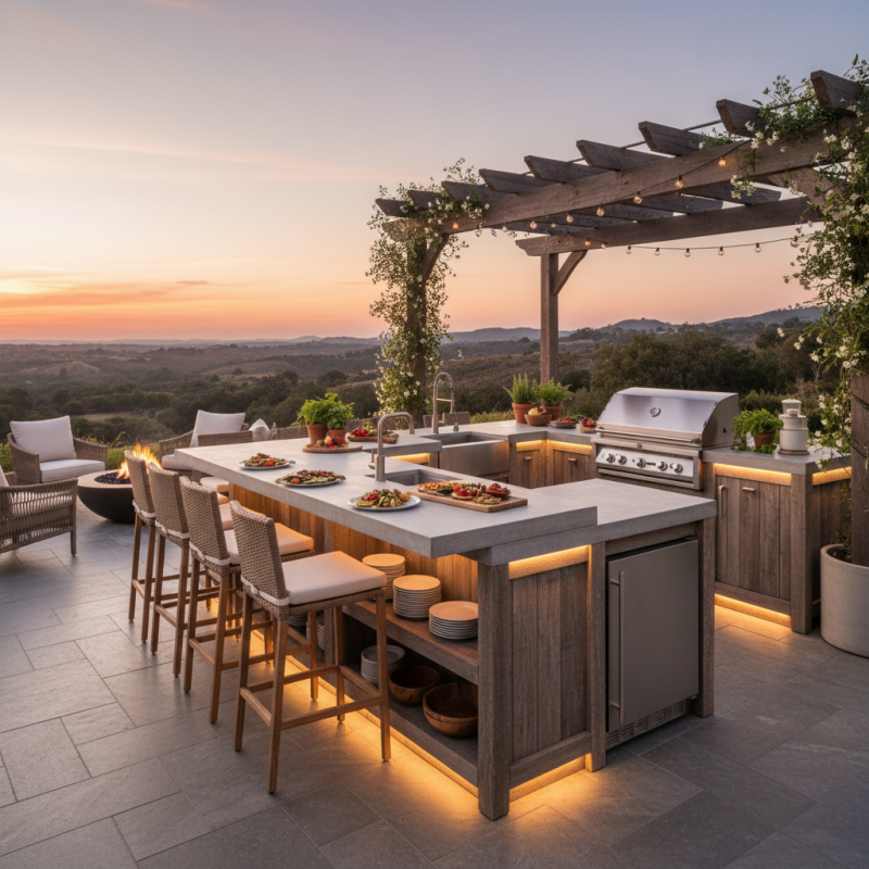Top 10 Outdoor Kitchen Island Designs You Can't Miss?