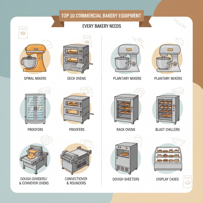 Top 10 Commercial Bakery Equipment Every Bakery Needs?