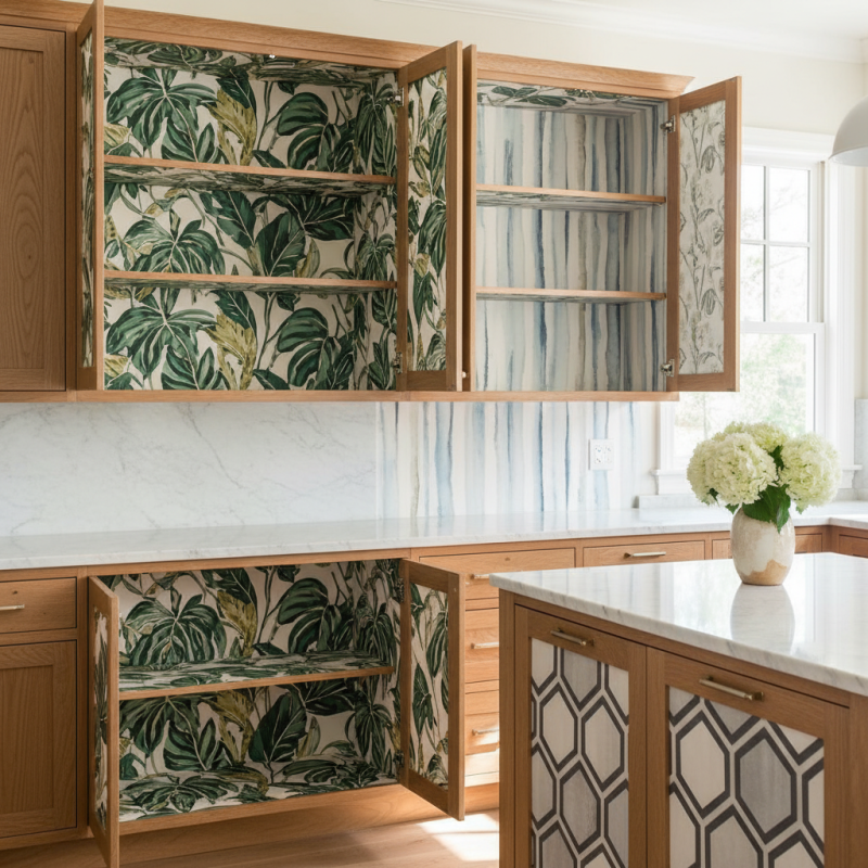 Best Cabinet Wallpaper Ideas for Your Home Decor Needs?
