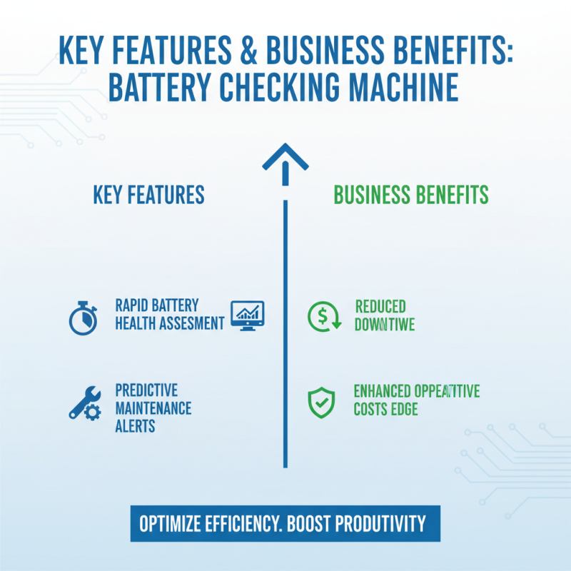 Why You Need a Battery Checking Machine for Your Business?