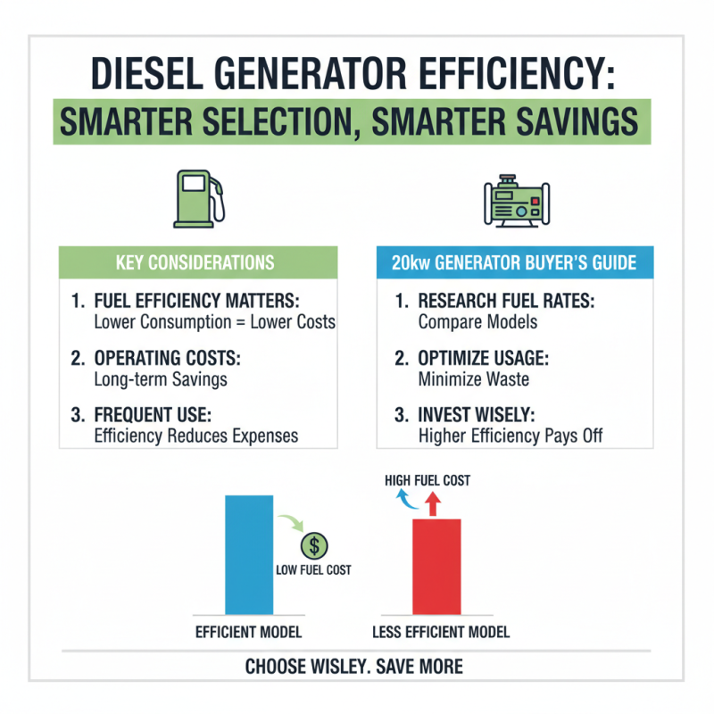 How to Choose the Best 20kw Diesel Generator for Your Needs?