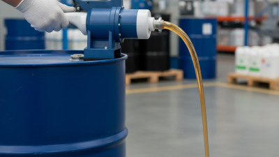 China Best Manual Drum Pump for Efficient Liquid Transfer?