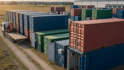 How to Use Steel Shipping Containers for Effective Storage?