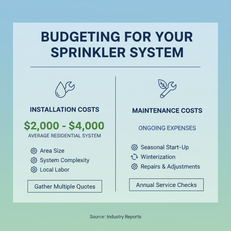 Top Tips for Choosing the Right Sprinkler System for Your Needs