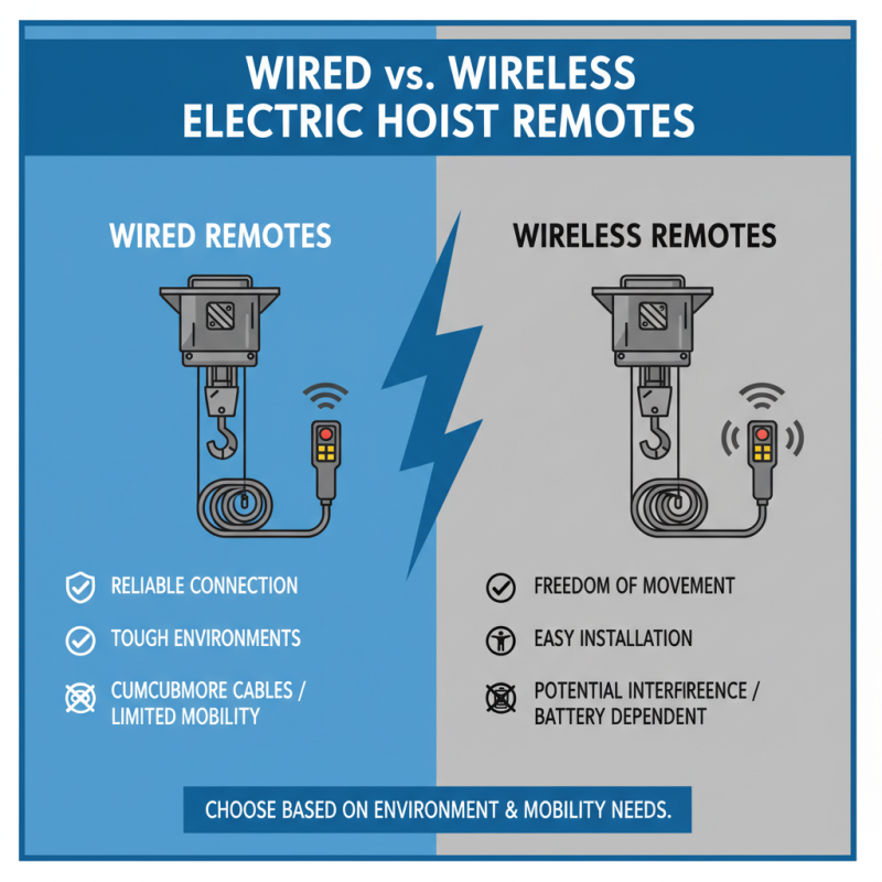 How to Choose the Right Electric Hoist Remote for Your Needs?