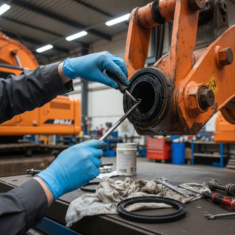 How to Fix a Leaking Rubber Seal on Engineering Vehicles?