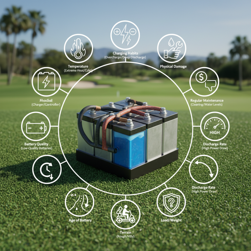 China Top 10 Factors Impacting Golf Cart Battery Life?