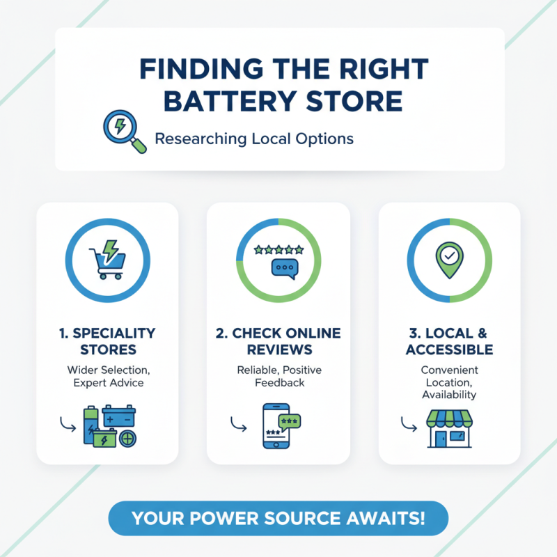 How to Find the Best Battery Store for Your Needs?