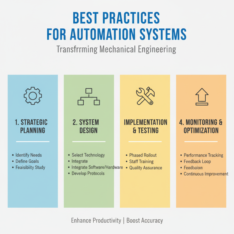 Top Automation Tips for Mechanical Engineering Success?