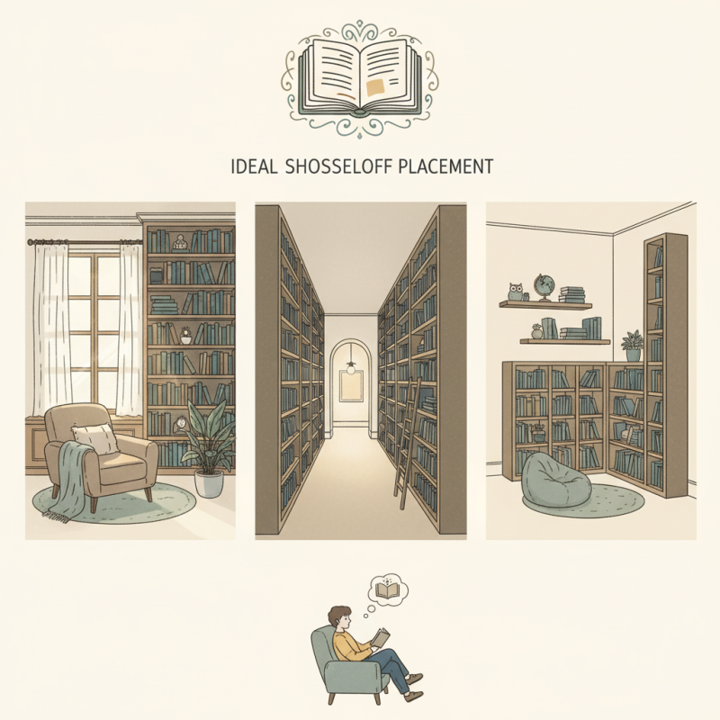 Ideal Locations for Your Bookshelf to Build a Home Library?