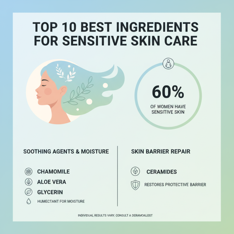 Top 10 Best Ingredients for Sensitive Skin Care Products?